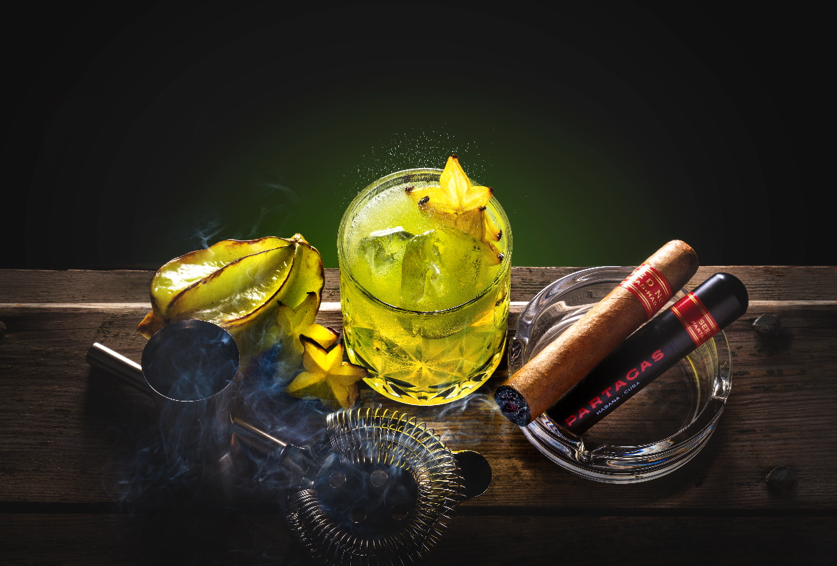 Old fashioned con habano